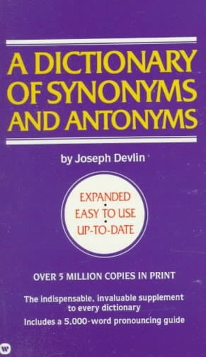 Dictionary Of Synonyms And An - Product Image