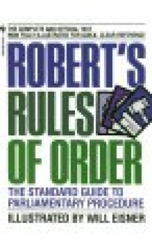 Robert's Rules Of Order - Product Image